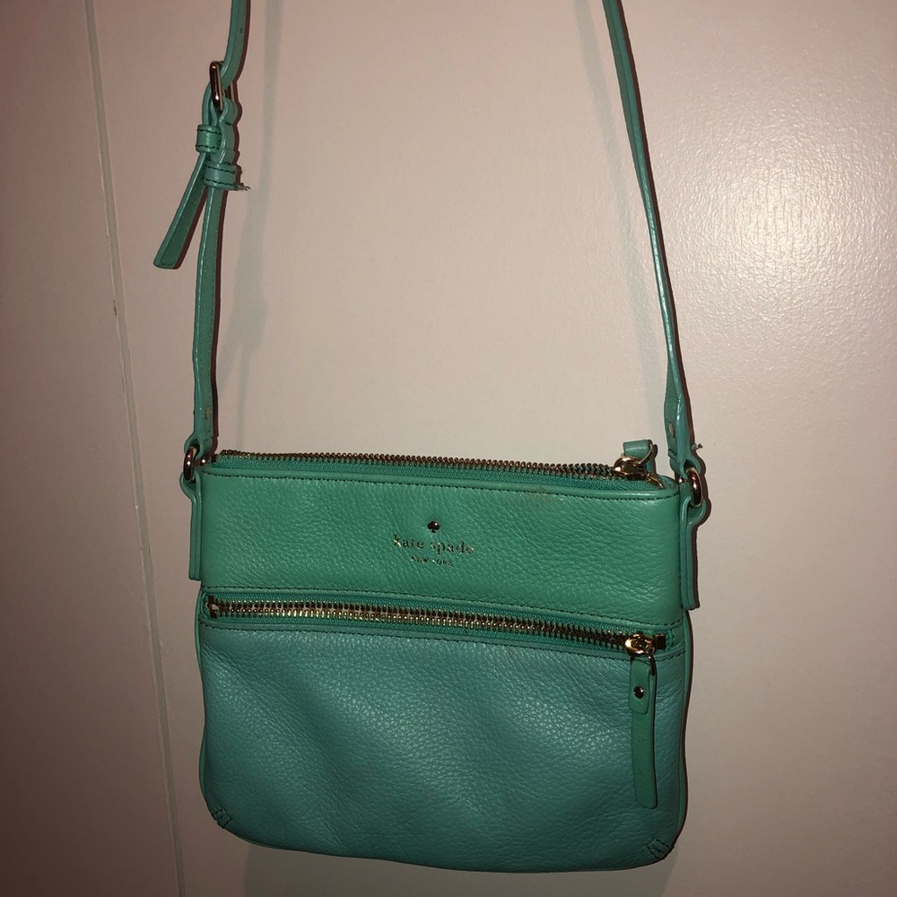Medium Teal Kate Spade cross body
